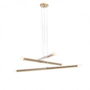 Lampa wisząca TUBO 6 GOLD 3 metrowe tuby ALDEX 1072K30  