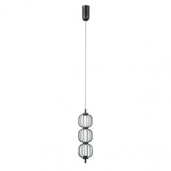 Lampa wisząca Pedro PND-34405-3V-BK Italux
