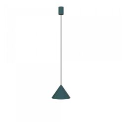 Lampa wisząca Zenith GU10 zielona 7998