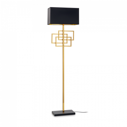 Lampa podłogowa Luxury PT1 201122 NOWOCZESNY IP20 METAL Ideal Lux złota oprawa nowoczesna
