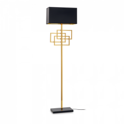 Lampa podłogowa Luxury PT1 201122 NOWOCZESNY IP20 METAL Ideal Lux złota oprawa nowoczesna