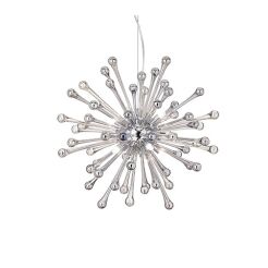 Lampa wisząca Pauline SP8 115801 NOWOCZESNY IP20  METAL / SZKŁO oprawa w stylu nowoczesnym Ideal Lux LAMPA WEWNĘTRZNA  CHROM