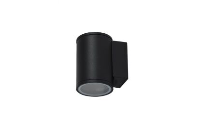 Lampa zewnetrzna JOE WALL 1  AZ3317 kinkiet IP54 czarna tuba wykonana z metalu i szkła