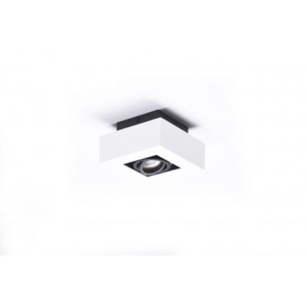 Oprawa natynkowa NIKEA 1 AZ4430 AZZARDO SUFITOWA BIAŁO-CZARNA GU10 