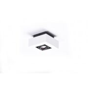 Oprawa natynkowa NIKEA 1 AZ4430 AZZARDO SUFITOWA BIAŁO-CZARNA GU10 