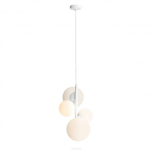 Lampa wisząca BLOOM 4 WHITE biała 4 kule ALDEX 1091L