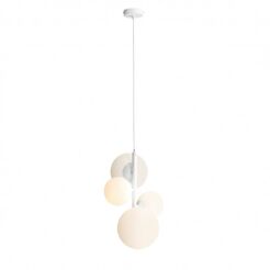 Lampa wisząca BLOOM 4 WHITE biała 4 kule ALDEX 1091L