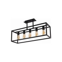 Lampa sufitowa CRATE czarna 5x Nowodvorski 9047 