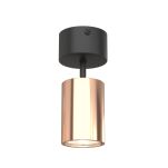 Reflektor spot Kika Mobile Nero / Rose Gold Orlicki Design czarny + różowe złoto regulowany - 5