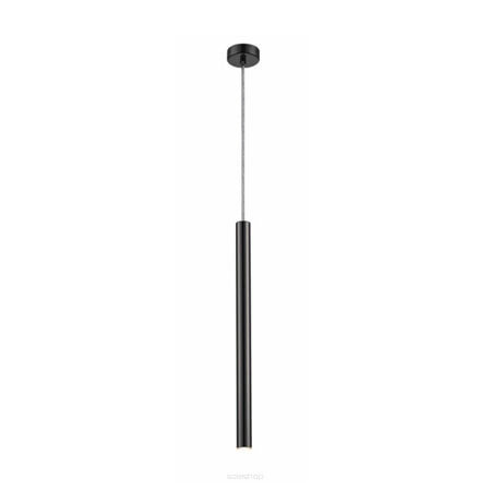 LAMPA WISZĄCA ZUMA LINE LOYA PENDANT P0461-01A-L8L8 TUBA CZARNA DŁUGA LED