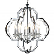 LAMPA WISZĄCA CESARO W8 LDP 17078-8 (CHR)