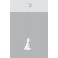 Lampa wisząca TALEJA 1 SL.0983 SOLLUX LIGHTING biały stożek E27