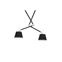 Lampa wisząca podstawa ZYTA 2S AZ4191 Azzardo czarno-złote ramiona