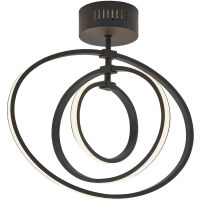 Lampa sufitowa AVALI czarna ENDON LIGHTING 80682  