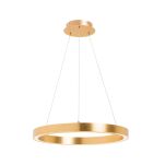 Lampa wisząca CARLO PL200910-500-GD Zuma Line Szczotkowany złoty pierścień 50 cm - 3