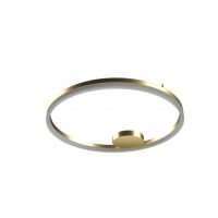 Lampa sufitowa plafon HALO TOP 120 CCT BK + REMOTE CONTROL złota Azzardo AZ5346