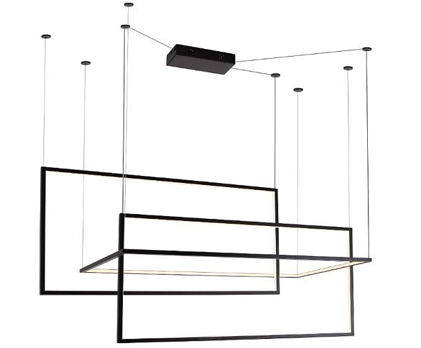 Lampa wisząca MAXLIGHT GEOMETRIC NEW CZARNA P0271 GEOMETRYCZNY NOWOCZESNY
