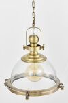 LAMPA WISZĄCA LOFT MOSIĘŻNA FALCO LUMINA DECO LDP 119-300 (MD) - 2