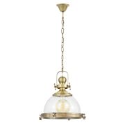 LAMPA WISZĄCA LOFT MOSIĘŻNA FALCO LUMINA DECO LDP 119-300 (MD)