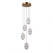 Lampa wisząca Alani PND-34375-5-HBR Italux
