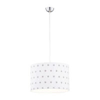 Lampa wisząca MAGIC 4133 Argon Dziecięca biała w gwiazdki 