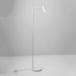 Lampa podłogowa Enna Floor - Astro 4569 1058002 LED matowa biel kabel 3m regulowana głowica - 2