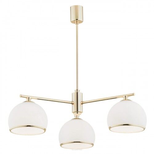 Lampa wisząca żyrandol MARBELLA 1488 Argon 2x E27 złoty biały