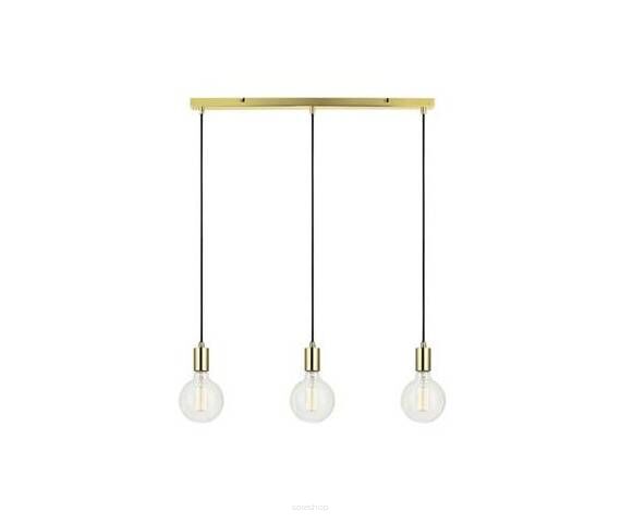 Lampa wisząca Sky 106335 Markslojd mosiądz minimalistyczna trzy zwisy listwa
