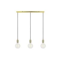 Lampa wisząca Sky 106335 Markslojd mosiądz minimalistyczna trzy zwisy listwa