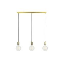 Lampa wisząca Sky 106335 Markslojd mosiądz minimalistyczna trzy zwisy listwa