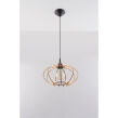 Lampa Wisząca MANDELINO SL.0392 stylowa nietuzinkowa z naturalnego drewna  - 2