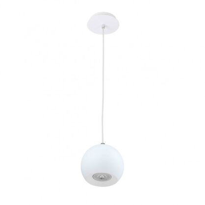 Lampa wisząca Rodrigo FH5951BJ-150 WH Italux ma kolor biały okrągły klosz nowoczesny