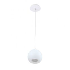Lampa wisząca Rodrigo FH5951BJ-150 WH Italux ma kolor biały okrągły klosz nowoczesny