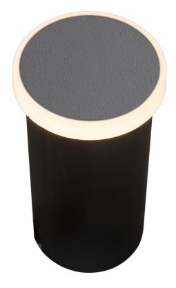 Oprawa schodowa ALF ROUND 3000K AZ4464 szara IP65