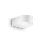 Kinkiet IKO AP1 BIAŁY Ideal Lux 018522  korpus z odlewu aluminiowego w kolorze białym świeci góra-dół - 2
