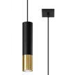 Lampa wisząca LOOPEZ SL.0952 Sollux tuba GU10 czarna złota - 3