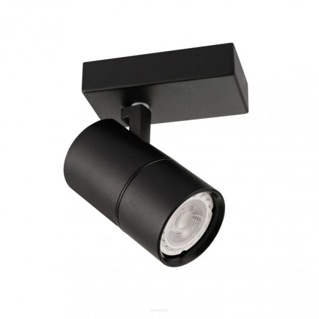 Reflektor Laconi SPL-2813-1B-BL Italux Funkcjonalny czarny GU10