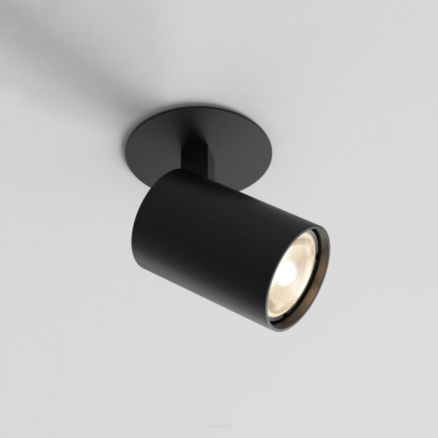 Lampa sufitowa spot Ascoli Recessed 1286080 Astro Czarny reflektor