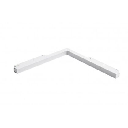 Oprawa narożna SAGA 30 TRACK MAGNETIC CORNER B 24W MILKY 120 AZZARDO 3000/4000K BIAŁA