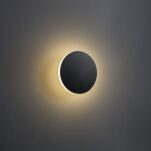 Kinkiet PLUTO 228 ELKIM Nowoczesny okrągły czarny lub biały LED ciepła barwa światła - 2