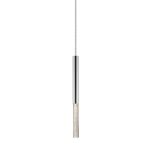 Lampa wisząca ZUMA LINE ONE PENDANT P0461-01E-F4F4 metalowe rurki Srebrny - 2