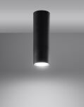 Oprawa sufitowa LAGOS 20 SL.1001 SOLLUX LIGHTING tuba 20 cm czarna - 5