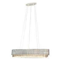 Lampa wisząca maxlight PASSION P0352 w pałacowym stylu kryształki idealna nad stół owalna