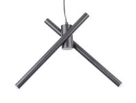 Lampa wisząca LUMEN 33202 SIGMA CZARNA G9 - 2