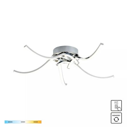 20023-5CCH FOCUS LAMPA SUFITOWA CHROM ZUMALINE