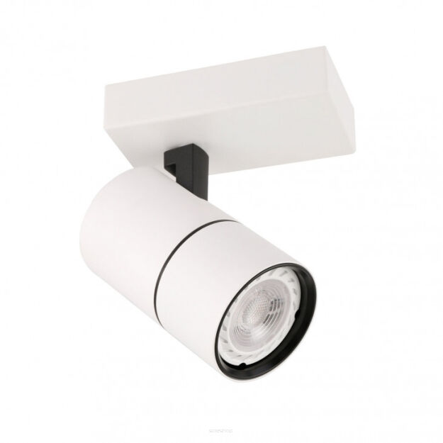 Reflektor Laconi SPL-2813-1B-WH Italux Funkcjonalny biały GU10