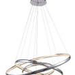 Lampa wisząca BRIGHTON 3 AZzardo AZ1609 połączenie 3 pierścieni o różnych średnicach - 2