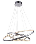 Lampa wisząca BRIGHTON 3 AZzardo AZ1609 połączenie 3 pierścieni o różnych średnicach - 2