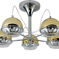 Lampa sufitowa VERONI LDC 1029-5 (GD) Lumina Deco złota 5x G9 