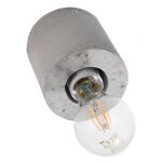 PLAFON SALGADO BETON LAMPA SUFITOWA BETONOWY WALEC MINIMALISTYCZNA W STYLU INDUSTRIALNYM NOWOCZESNA - 2
